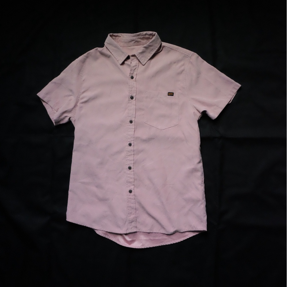 SHEIN Pink Casual Button Down Shirt